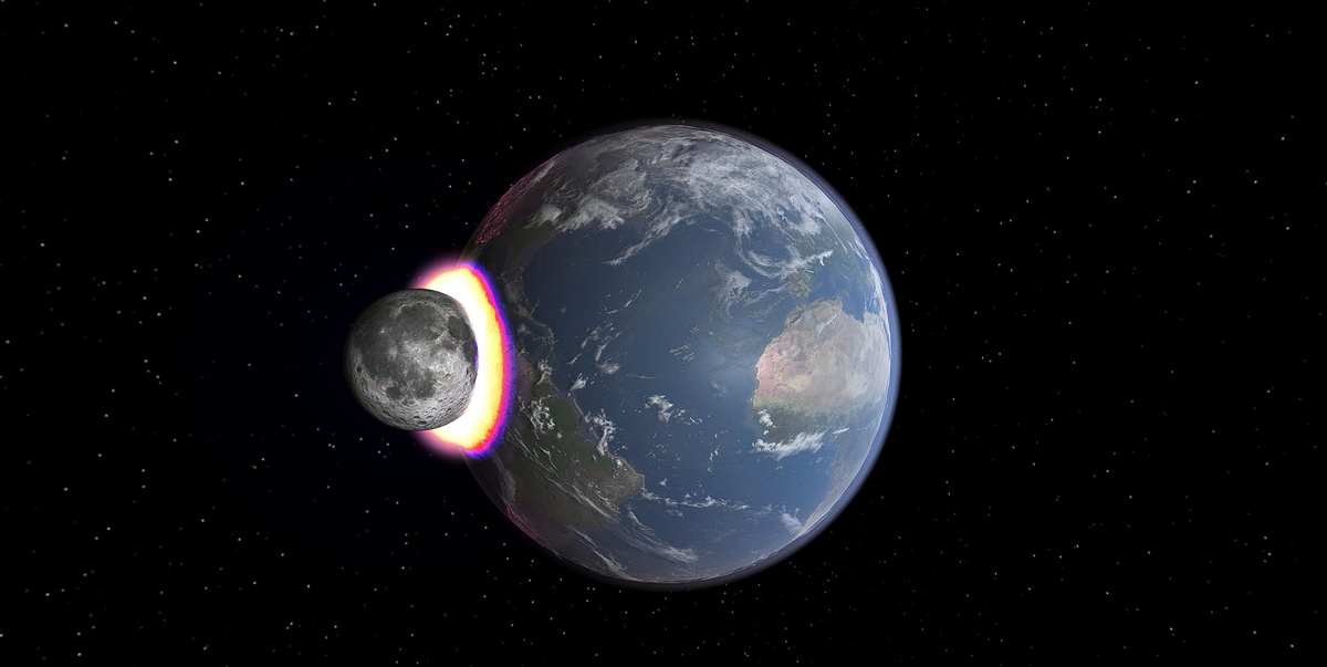 столкновение луны с землей. картинки на рабочий стол планеты. столкновение луны с землей. столкновение планет. планета wasp-76b.