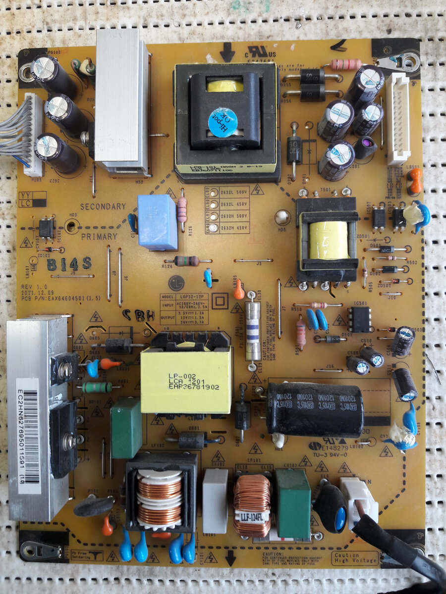 Ремонт блоков питания телевизора