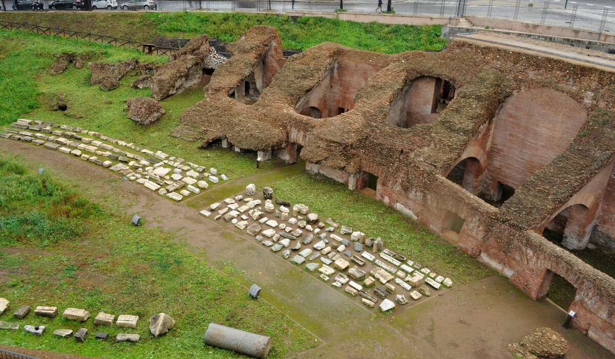 Руины Circo Massimo. Фото из открытых источников.