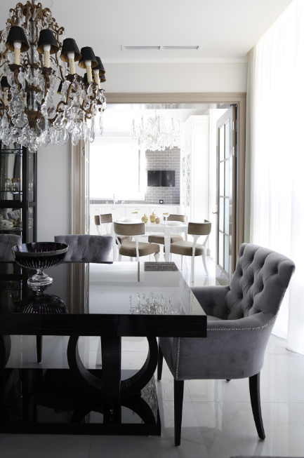 Интерьер квартиры в Подмосковье: фотография взята из источника houzz.ru