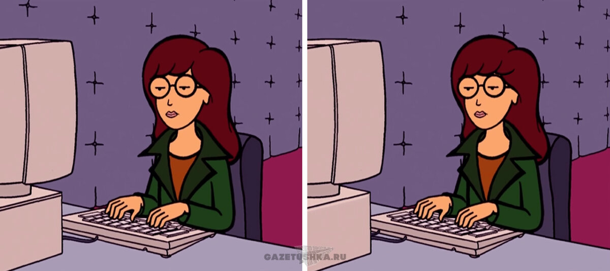 Тест на внимательность. Скриншот из м/ф 