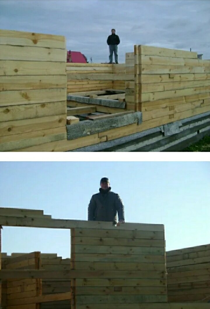 Муж доволен работой.