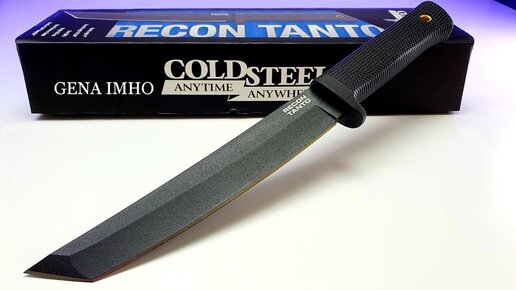 НОЖ САМУРАЯ RECON TANTO - моя новая КАТАНА! 💥Реальный отзыв о COLD STEEL