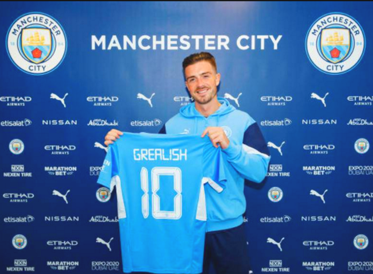 «Манчестер Сити» подписал Джека Грилиша из «Астон Виллы»