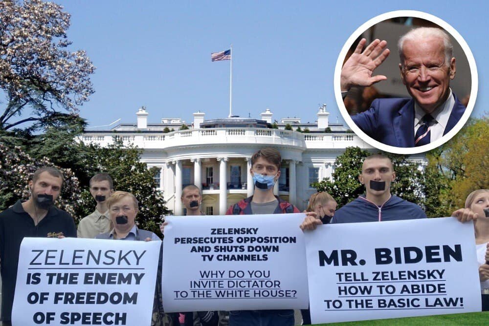 Украинские журналисты жалуются Байдену