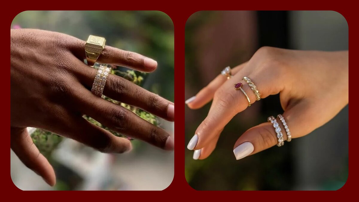 Какие значения приобретают кольца на пальцах у женщин?
