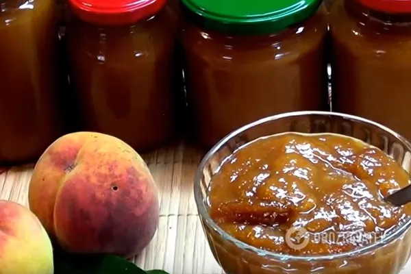 Повидло из персиков 
