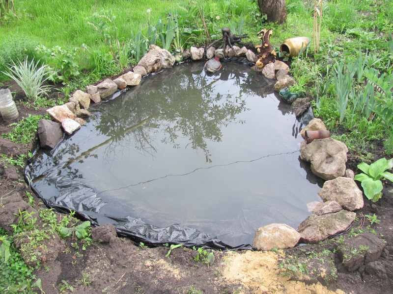 Альпийская горка или водопад для пруда на даче своими руками | Водопады, Огород, Пруд