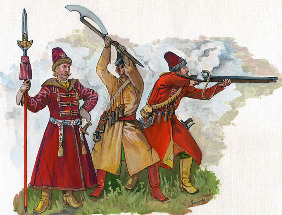 Стрелец рисунок воин