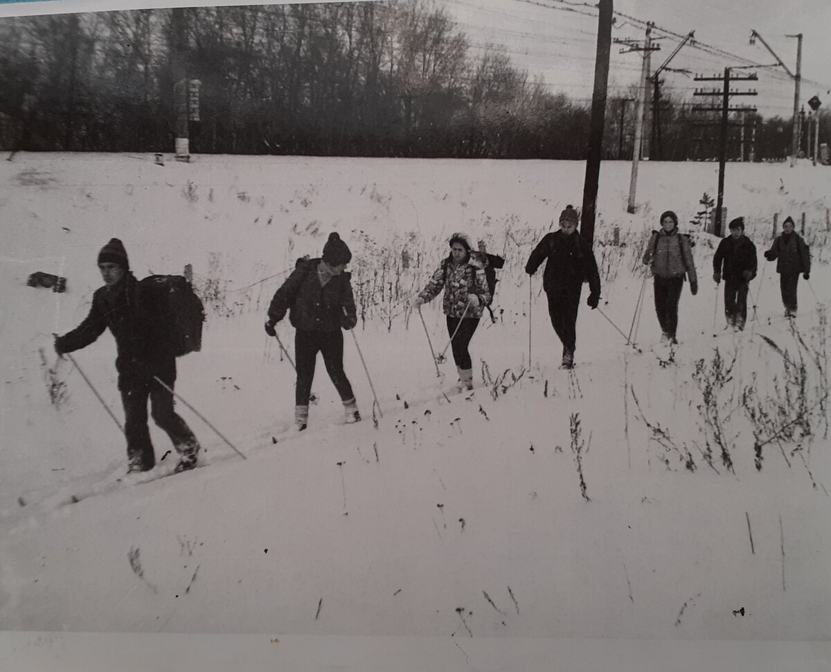 7-8 января 1983 года. Первый двухдневный поход выходного дня.