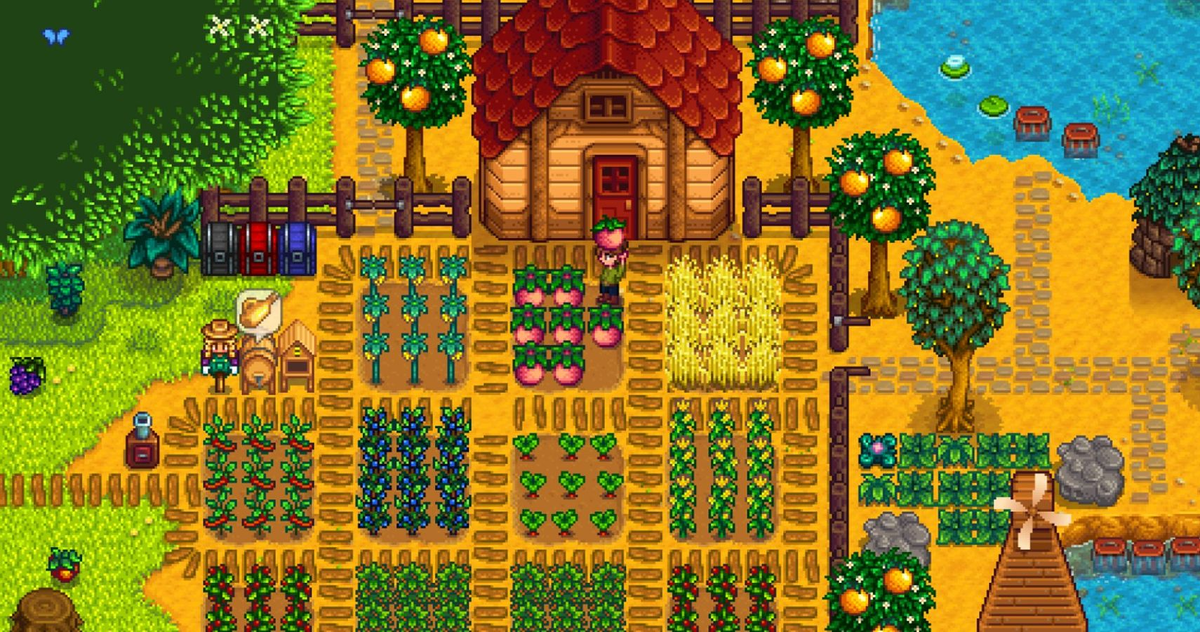 Самая простая цель в таких играх, как Stardew Valley - разбогатеть
