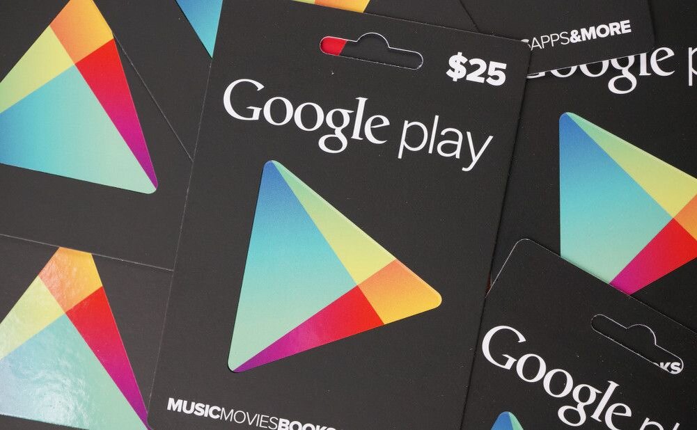 Подарочная карта google play в россии