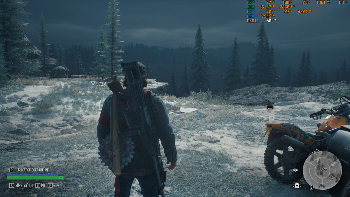 Игра "Days Gone".