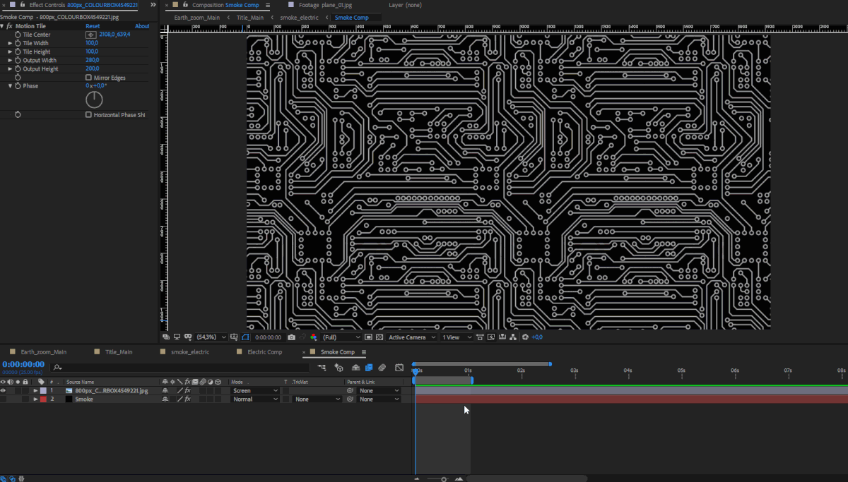 Все примененные слои для создании титров. ©Александр Самолюк