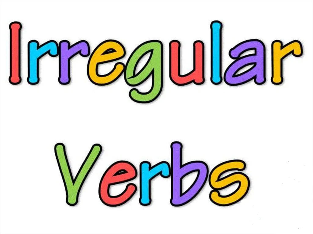 This includes. Irregular verbs надпись. Irregular verbs картинка. Irregular verbs рисунки. Неправильные глаголы картинка для презентации