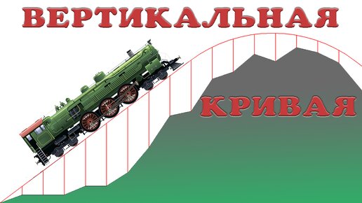 Вертикальная кривая на железной дороге