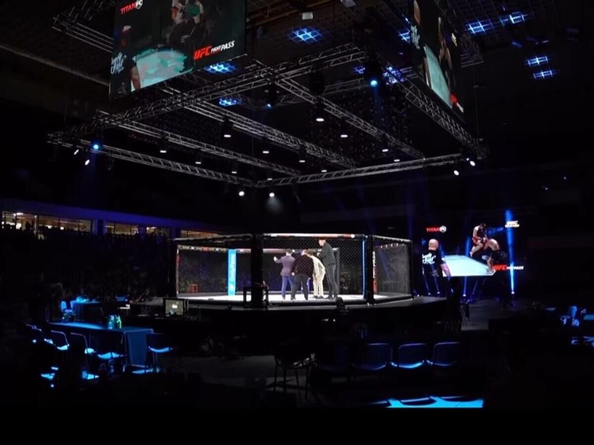    Клетка промоушена Titan FC© Соцсети лиги