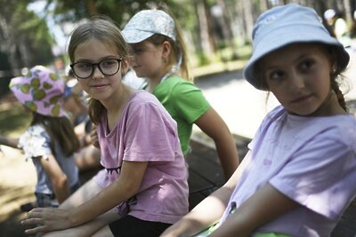    Дети в лагере на отдыхе ©Константин Михальчевский РИА Новости