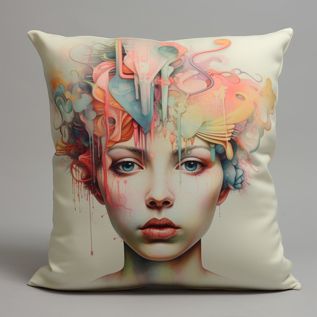 Дизайн чехла для подушки из футболки @nature_decor_