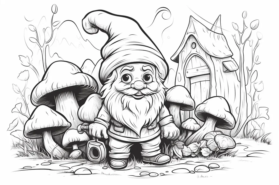 Стоковые фотографии по запросу Gnome рисование