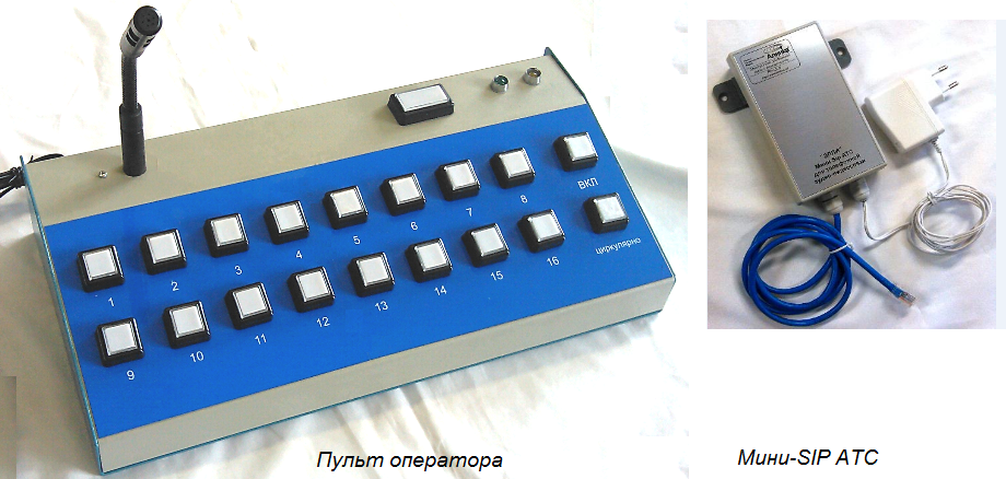 Рис.1.Пультовая часть 