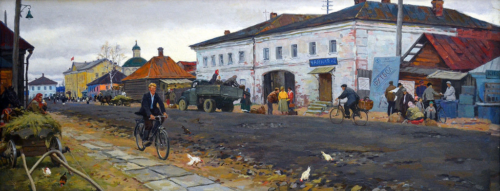 Художник Петр Оссовский В районном центре