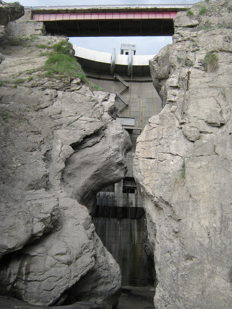 Водосброс Гунибского ГЭС
