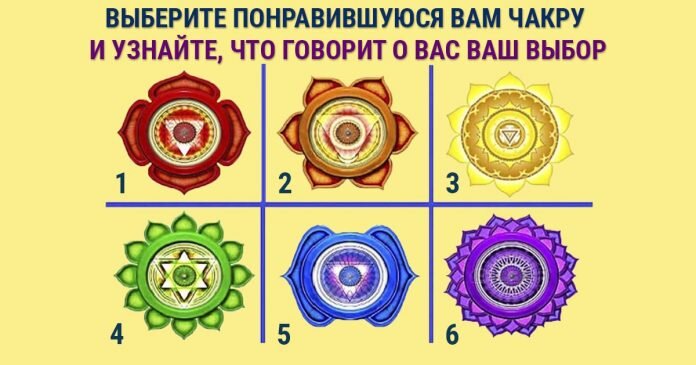 Простой тест для выявления не работающей чакры