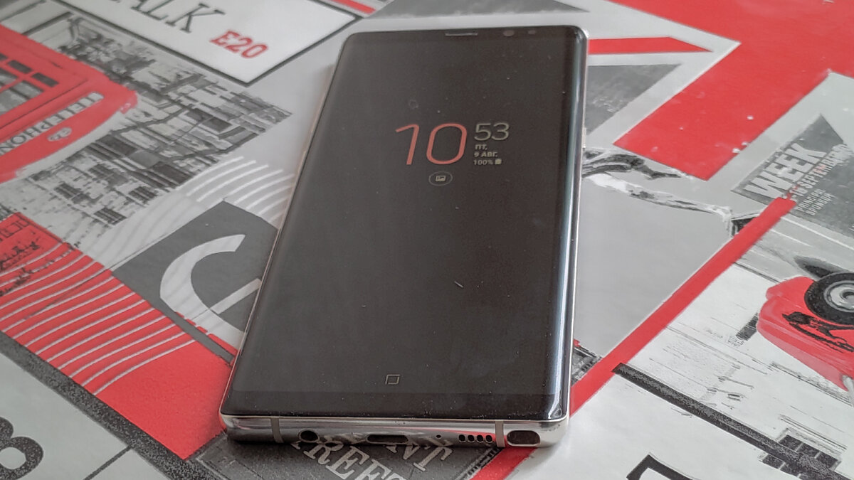 Это мой Samsung Galaxy Note 8, оригинальный