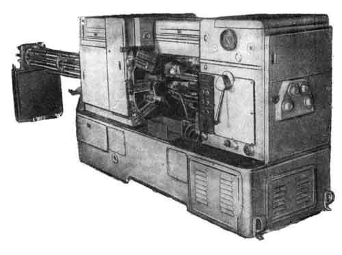Шестишпиндельный токарный автомат 1А225-6