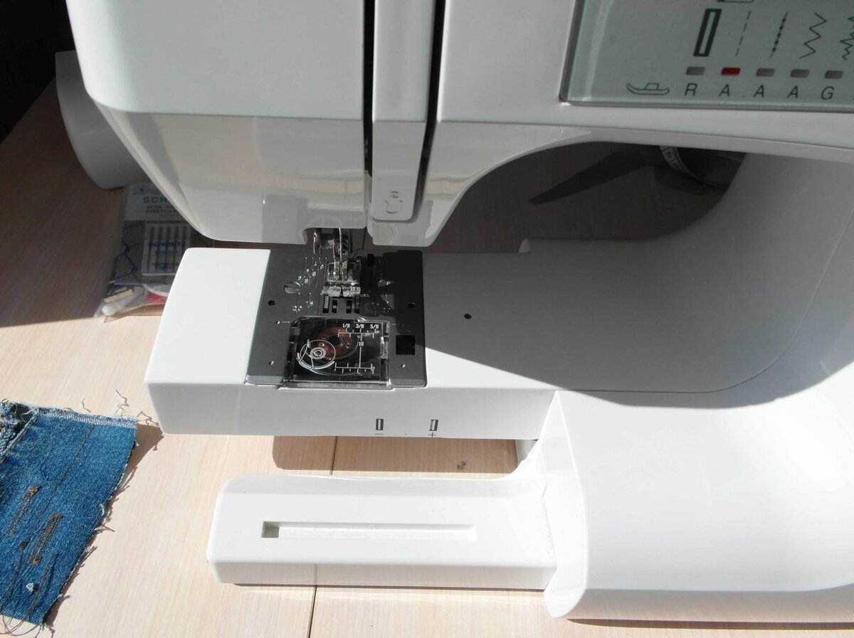 Рукавная платформа — очень удобно для работы с проймой и рукавами!