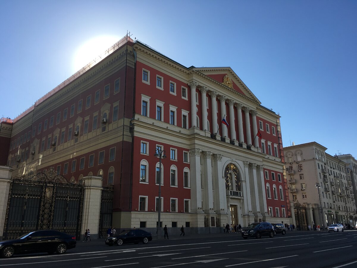 Здание правительства Москвы на Тверской. Фото из личного архива
