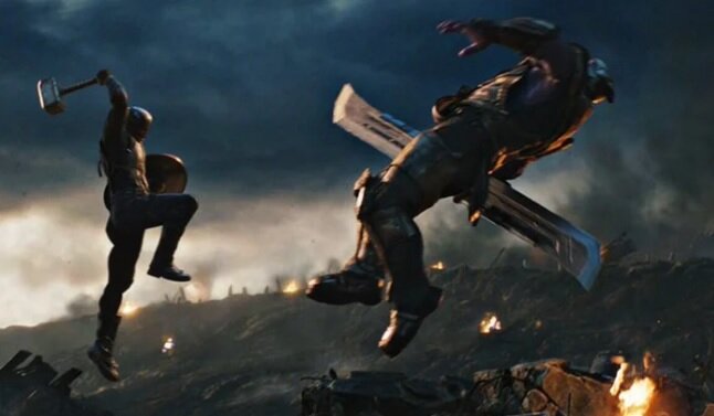 Кадр из фильма "Мстители:  Финал" (2019)