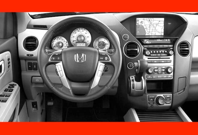 Салон Honda Pilot 2 поколение  