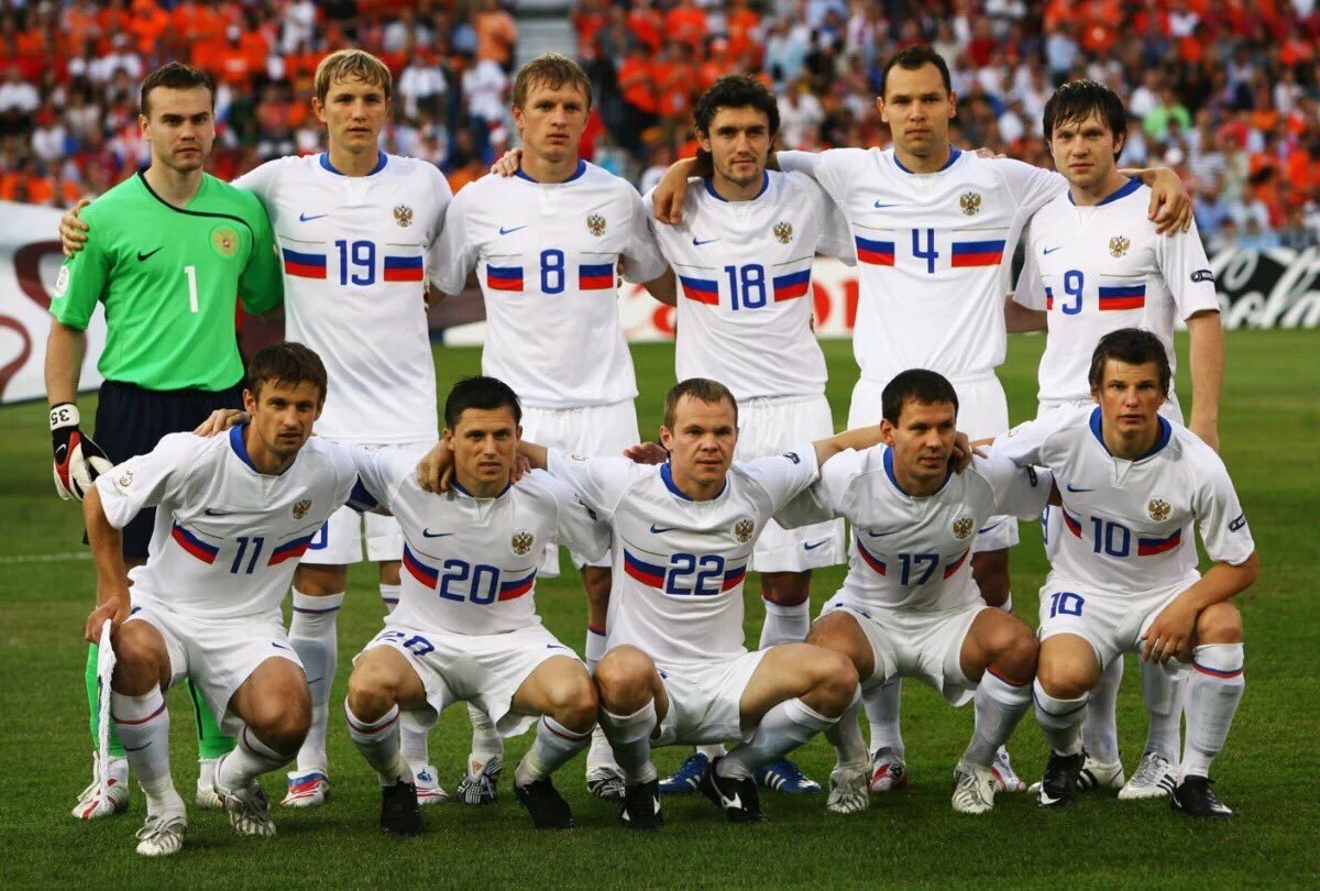 Сборная России 2008 год