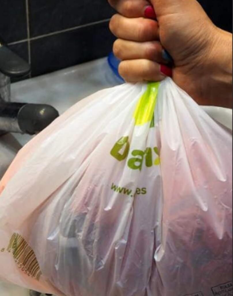 Стирка вещей в пакете