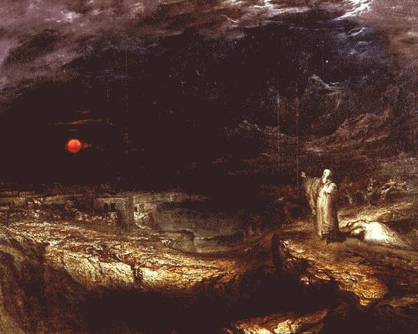 "Последний человек" Художник Джон Мартин (1849)