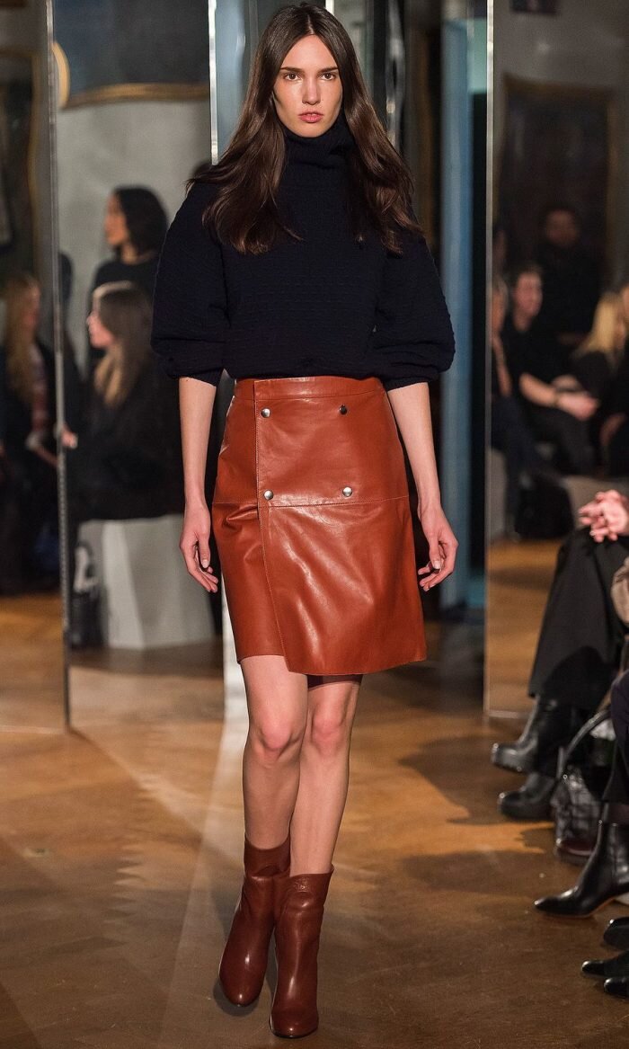 Какие кожаные юбки в моде в этом сезоне: тренды и антитренды