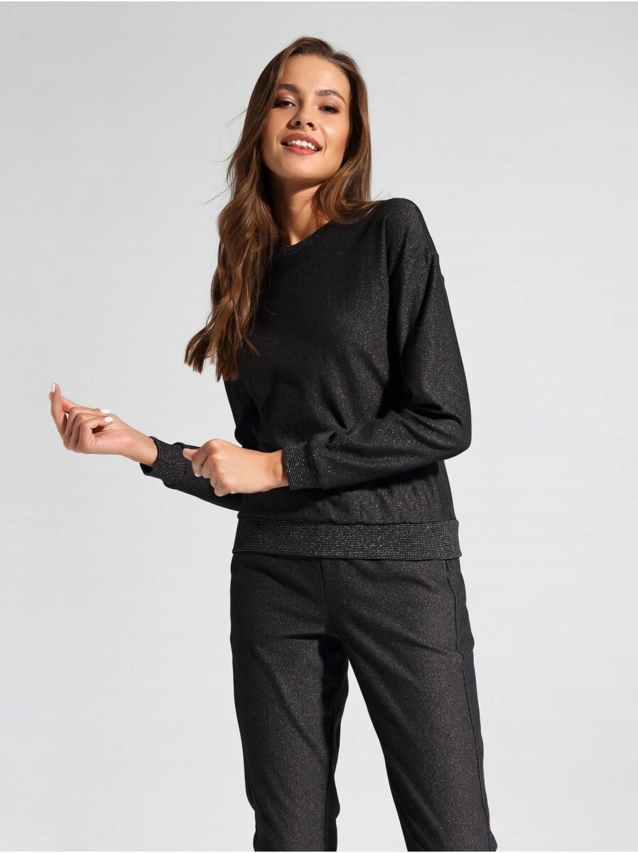 Трикотажный костюм из термохлопка SPORT LUX BLACK