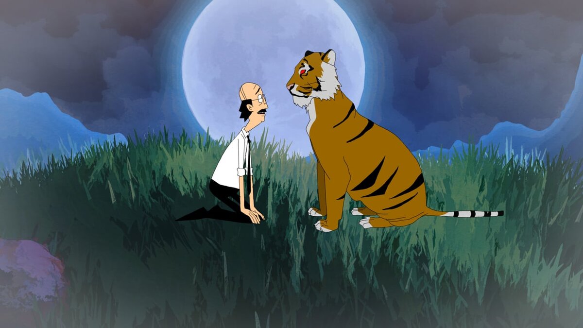 Гарри с тигрулей