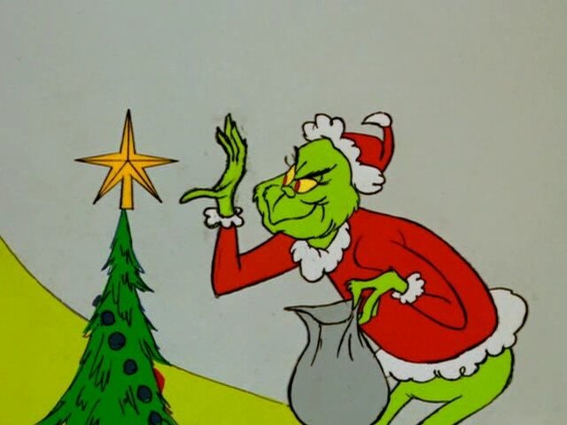 Кадр из мультфильма «Как Гринч украл Рождество»
