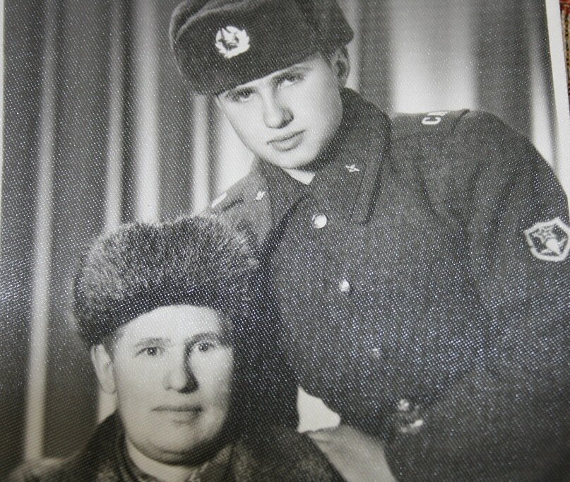 Валерий Челышев с отцом