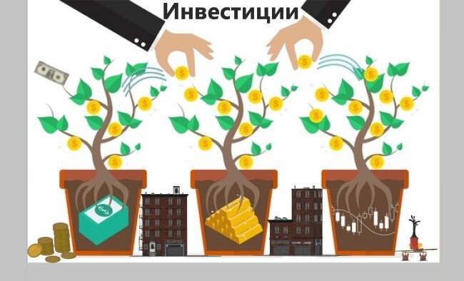 На этой картинке в художественном жанре показан сам смысл инвестиций, то есть грубо говоря взращивание средств которые были вложены.
