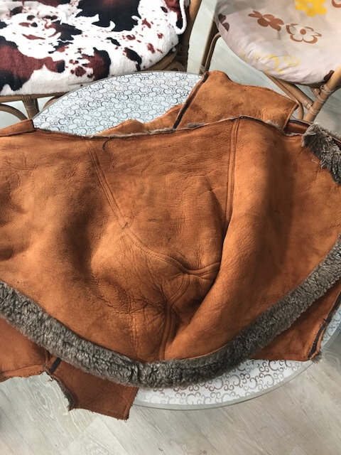 Перешив старой дубленки. Ателье Ирины Берзиной