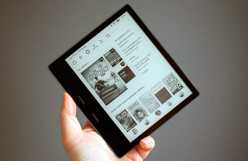 Amazon kindle oasis 9 gen. водонепроницаемая электронная книга.