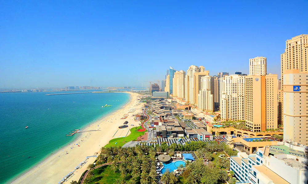 Джумейра Бич Резиденс Дубай пляж. Туры в оаэ в мае