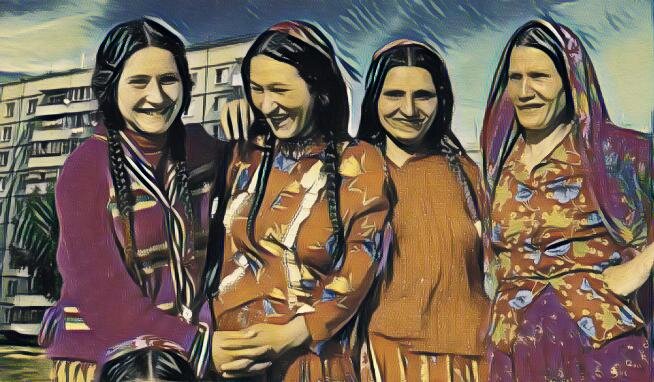 Цыгане фото для обложки. Коллаж автора.