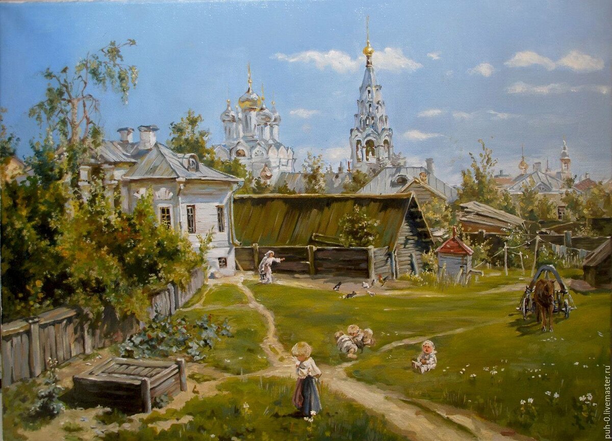 Поленов Московский дворик 1878