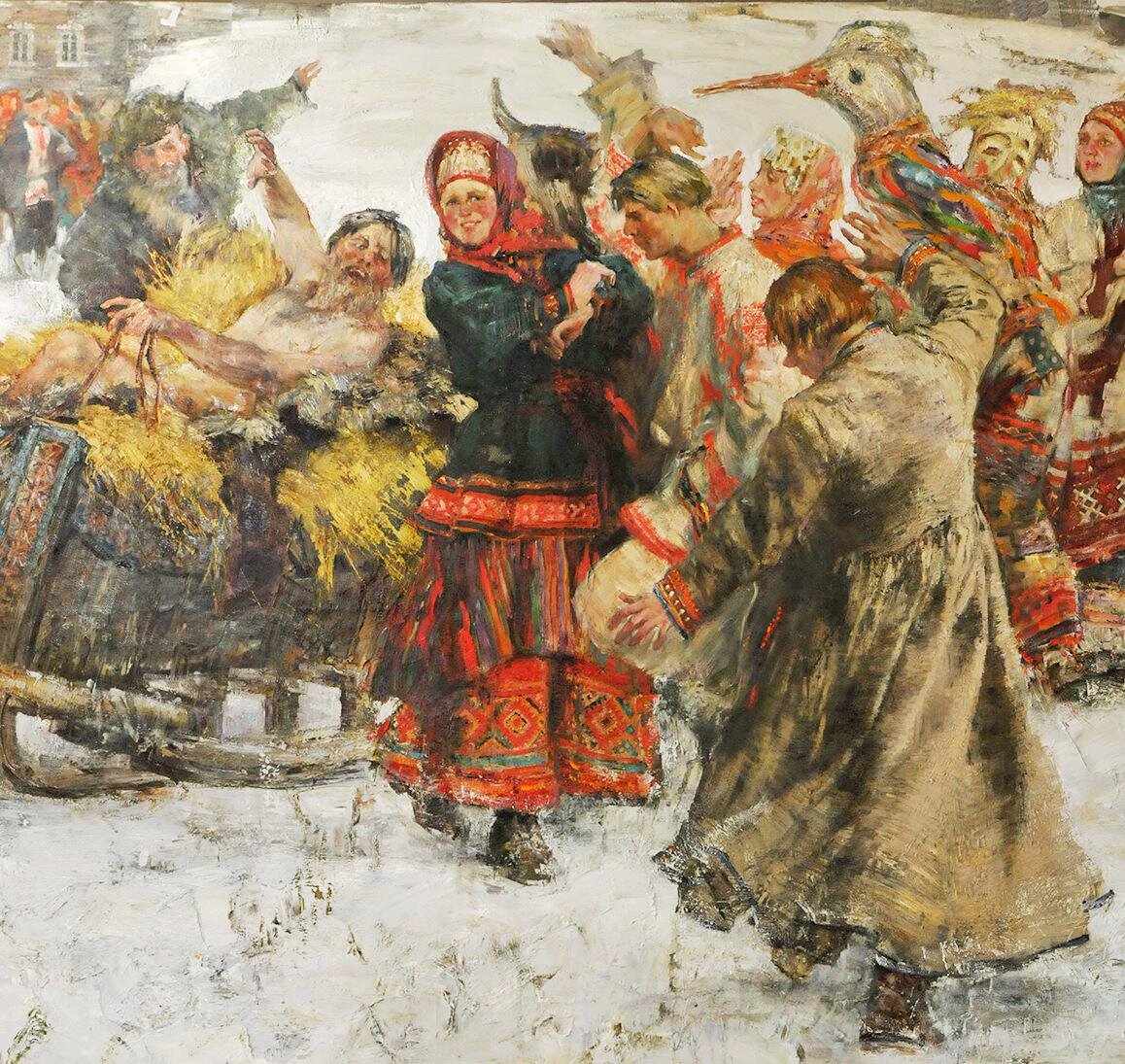 Как называли масленицу в старину. Картина "масленичные гуляния 1881 года " Рябушкина Андрея. Васнецов Масленица.