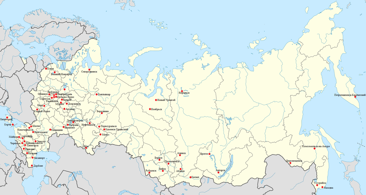 Города с населением меньше 100 тыс. Города с населением более 100 тыс. Человек в карта. Города России 100 тыс человек. Крупные города Сибири на карте. Города от 100 тыс человек в России на карте.